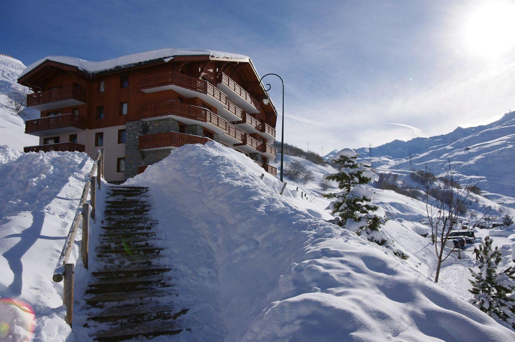Residence Chalet De L'Adonis Сен-Мартен-де-Бельвиль Экстерьер фото
