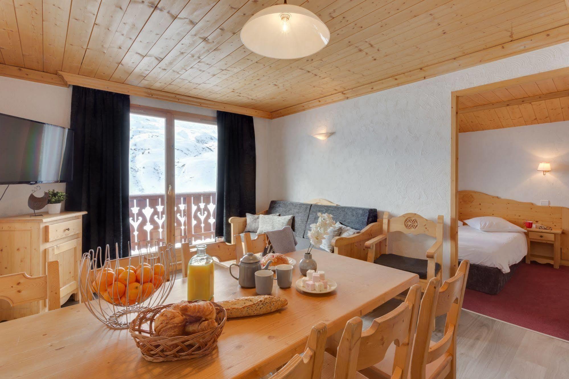 Residence Chalet De L'Adonis Сен-Мартен-де-Бельвиль Экстерьер фото
